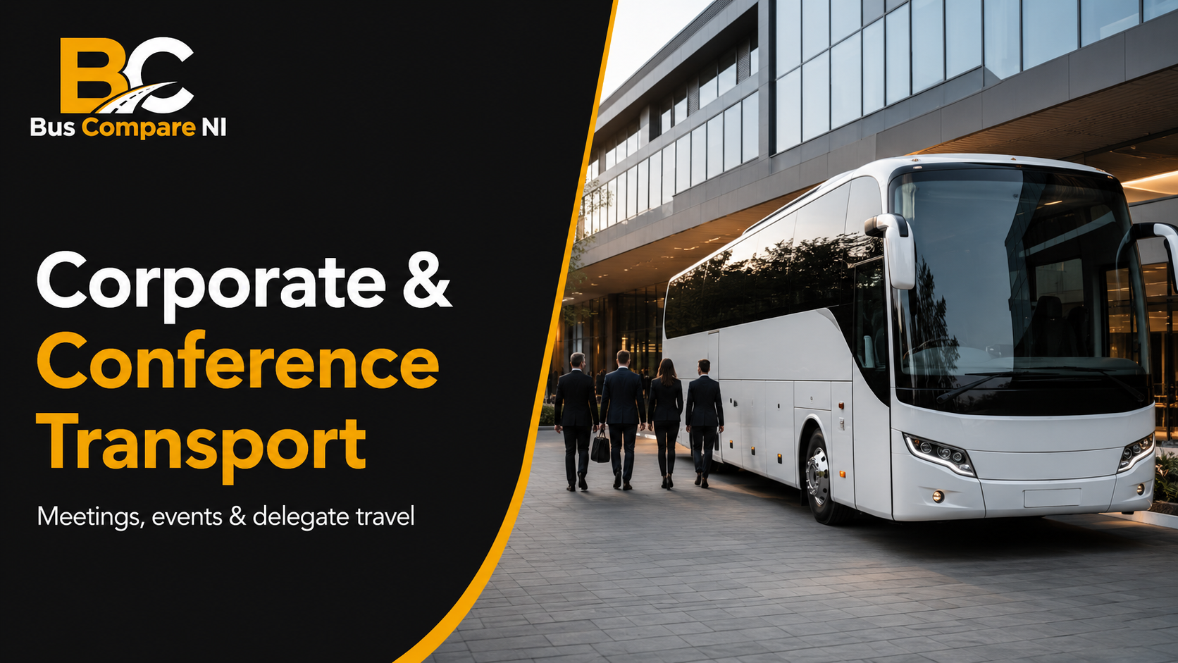 Corporate coach hire Northern Ireland