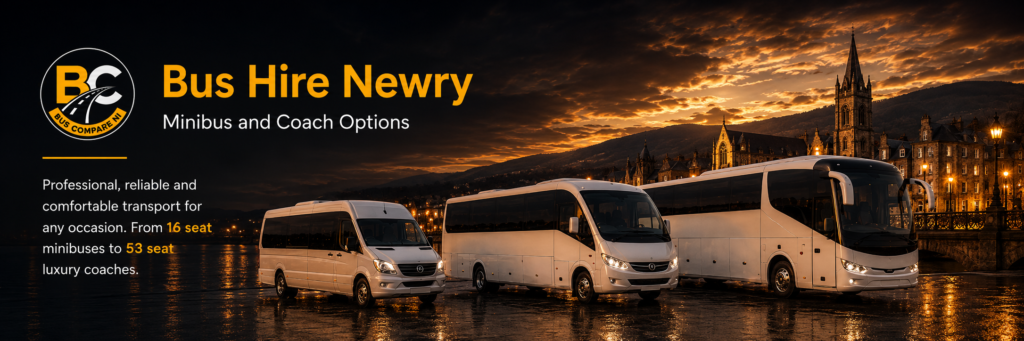 bus hire Newry minibus and coach options