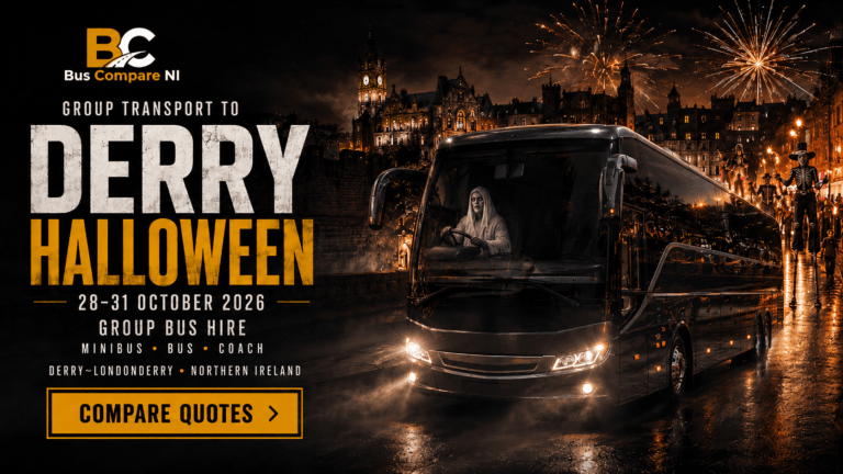 Bus Hire to Derry Halloween 2026